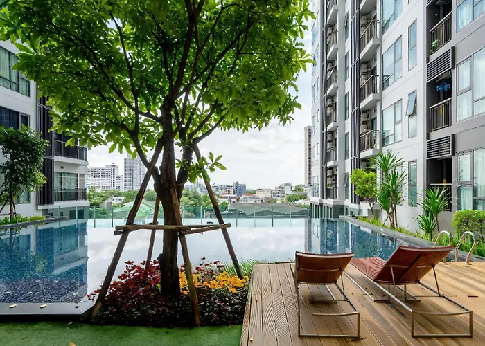 Apartment 5 Star Sukhumvit Infinity Pool Gym Sauna *