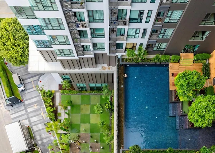 Apartment 5 Star Sukhumvit Infinity Pool Gym Sauna
